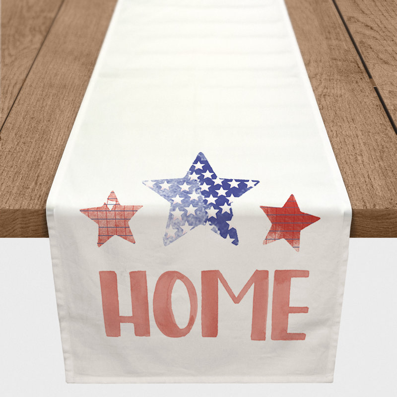 Home Star Trio Table Runner, 72" L x 16" W