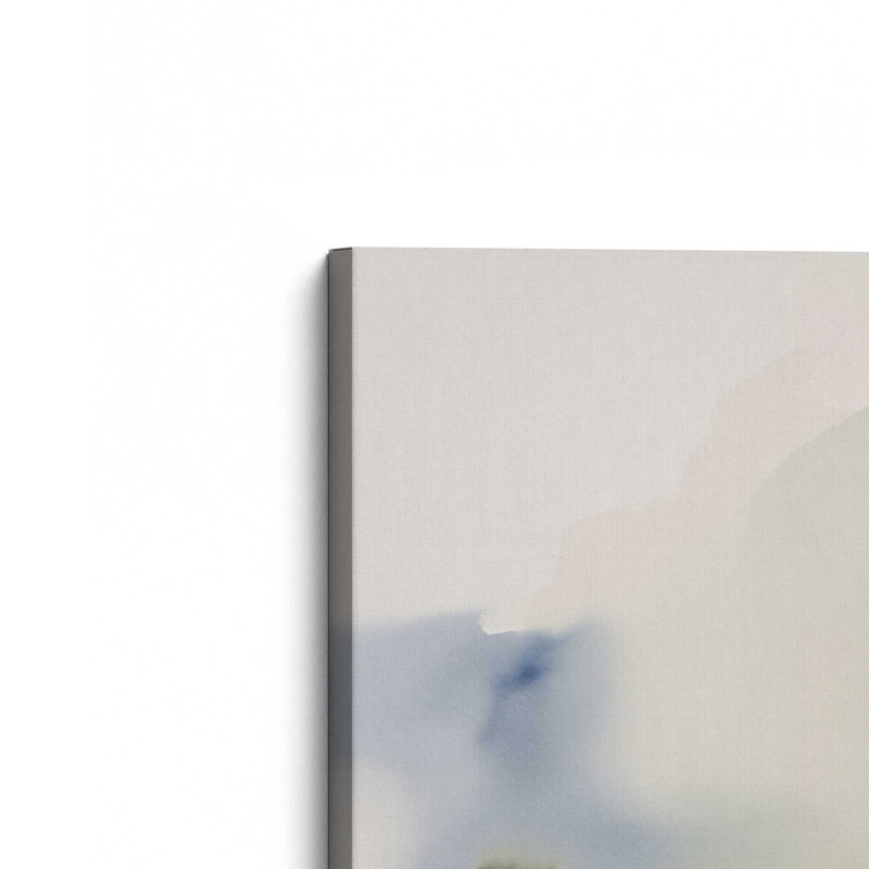 Tranquil Earth Reverie Set of 2 Canvas Prints in a Frame, 18" H x 24" W x 1.25" D, Wrapped Canvas