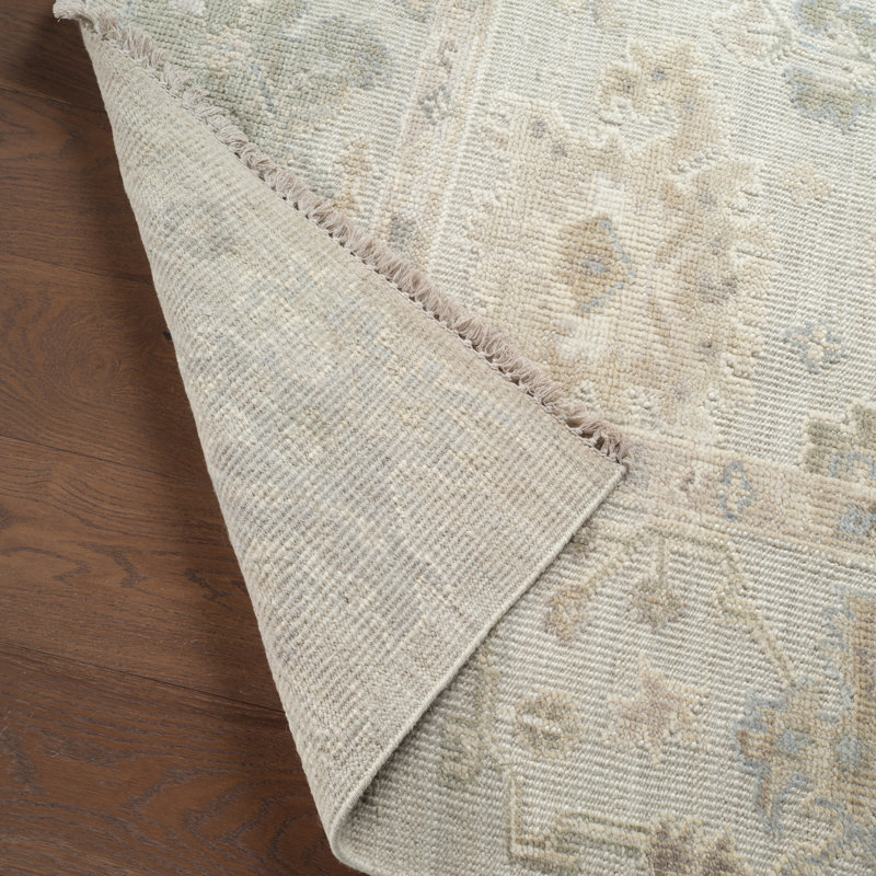Jaipur Living Meirion KYD01 Handknotted Oriental Ivory Area Rug (6'x9'), Rectangle 10' x 14'