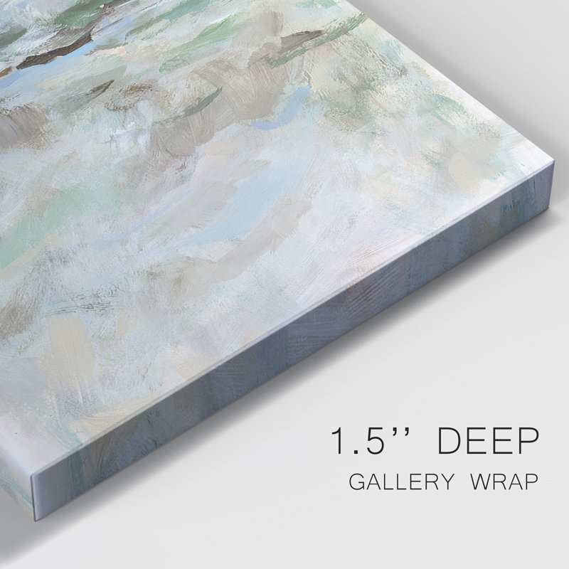 «Far Away Hills II», ensemble de 3 peintures sur toile tendue, H 27 po x l 48 po x P 1 po