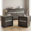 Clermont 3 Piece Solid Wood Bedroom Set-326905154-326905155