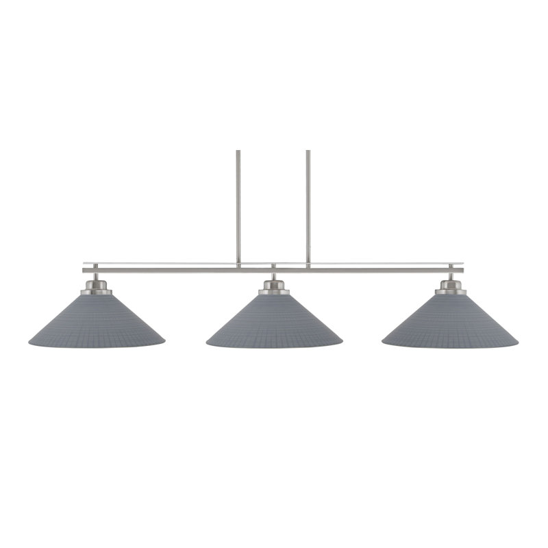 Luminaire suspendu pour îlot de cuisine 3 lumières Odyssey
