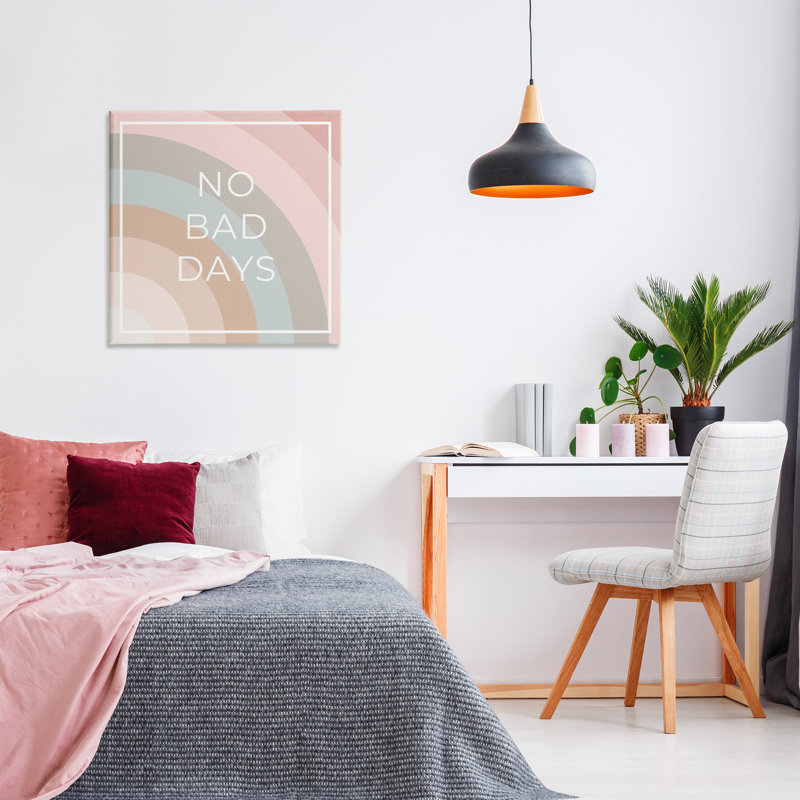 «No Bad Days Rainbow» par Anna Quach, H 30 po x l 30 po