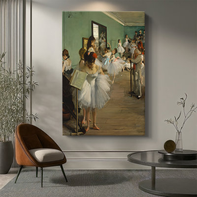 The Dance Class -Gallery Wrapped Canvas by Edgar Degas