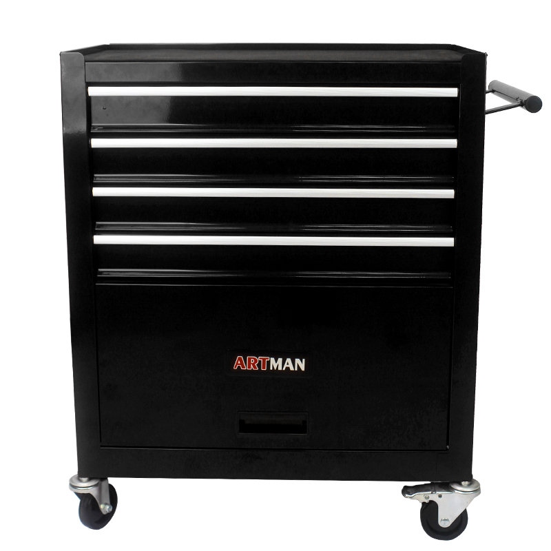 Arielah 24.25'' W 4 -Drawer Job Site Storage with Wheels