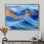 «A Touch Of Morning Sun», impression d'art abstrait abstrait