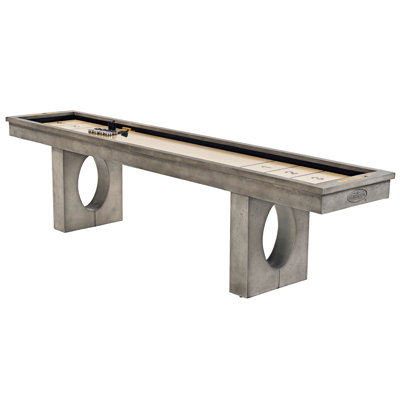 Barrington Billiards 11 Ft Aurora Outdoor Shuffleboard Table With All-weather Playfield And 8-puck Set