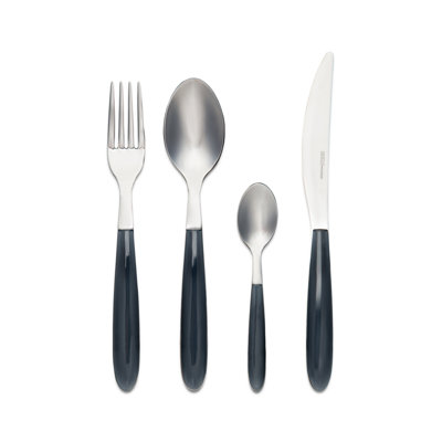 Ivy Bronx Marjori Stainless Steel Flatware Set - Service for 6