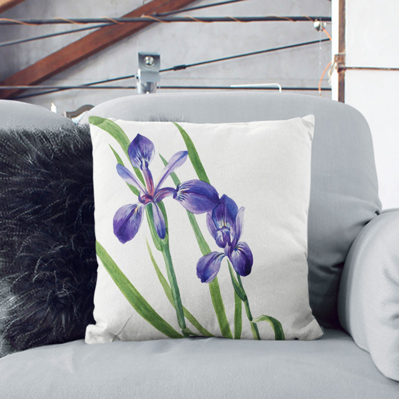 Square Throw Cushion, Black, 55cm H x 55cm W x 20cm D