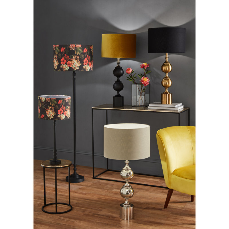 Zayac 134cm Matte Black Traditional Floor Lamp