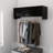 vidaXL Wardrobe Storage Cabinet Clothes Organizer Shelf Hanger Engineered Wood-631435702-631435701