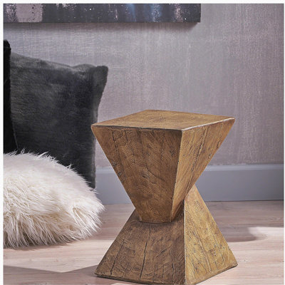 TESS Modern Side Table – Stylish End Table Compatible with Living Room, Bedroom, or Office,Versatile Home Furniture,Natural Color