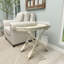 Table d'appoint à plateau en bois blanc Sheffield