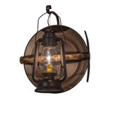 Rustic Lodge 1 - Light Armed Sconce