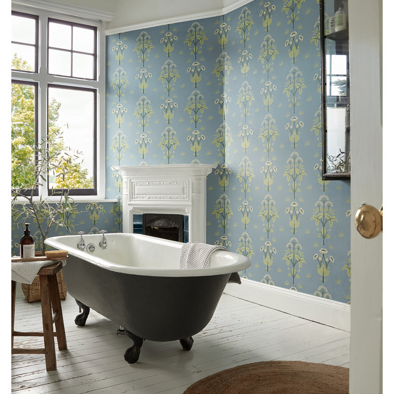 Meadow Street Wallpaper, Blush