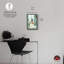 Art de salle de bain relaxant avec toile Kitty par Notoriart-105294490-105294489