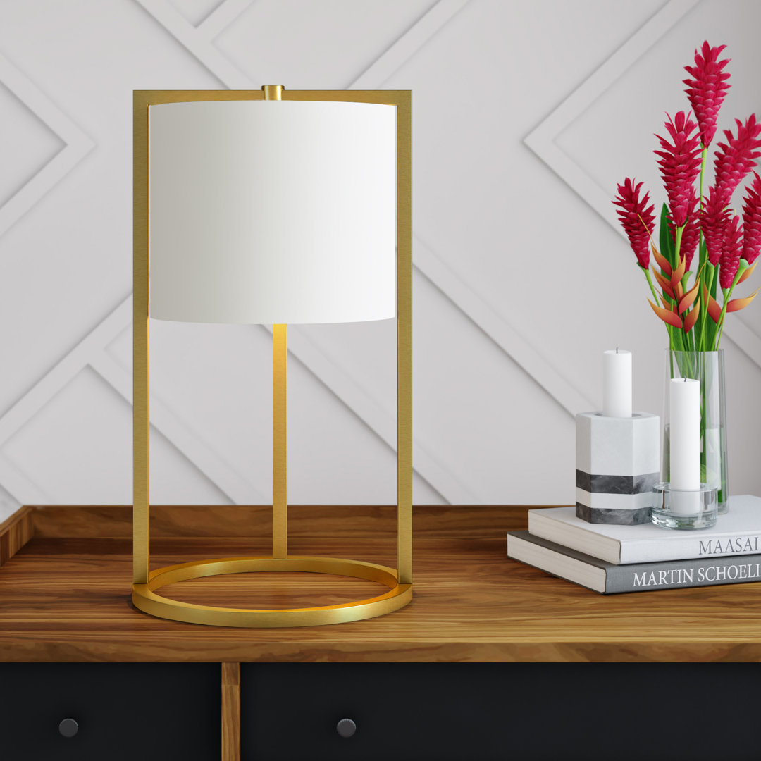 Yesly Metal Table Lamp Ebern Designs Base 