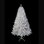  Arbre de Noël artificiel argenté avec 800 branches, 300 lumières DEL et 11 modes d'éclairage pour l'intérieur et l'extérieur