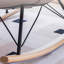 Chaise berçante décontractée de luxe