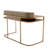 Highland Stainless Steel Writing Desk