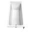 Grayley 66'' x 30'' Soaking Acrylic Bathtub-99459483-99459485