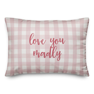  Coussin Love You Madly