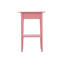 Charmante table de chevet contemporaine rose-121052753