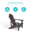 Chaise Adirondack en plastique Halstein-1409835306
