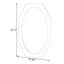 Miroir mural Octagon