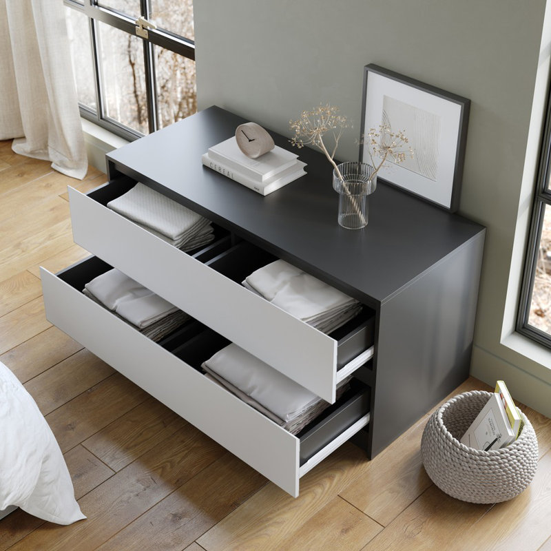 Rectangle Accent Chest, Black