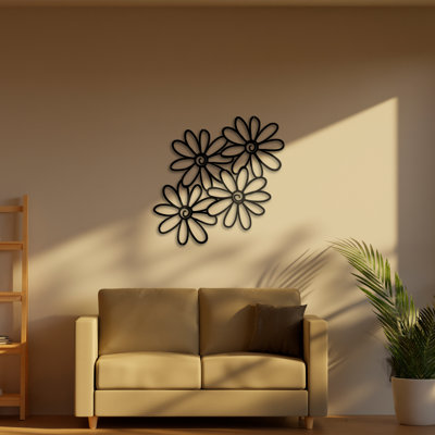 Framed botanical wall art print photographed for a retailer product listing