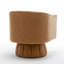 Fauteuil demi-tonneau pivotant en similicuir-1782786476-1753182481