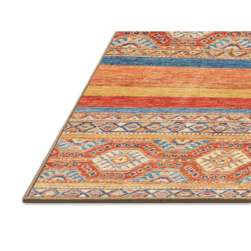 Abstract Indoor Rug, Rectangle 5' x 7'