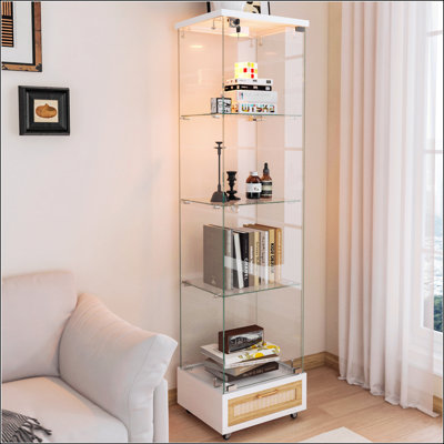 Vitrine moderne en verre