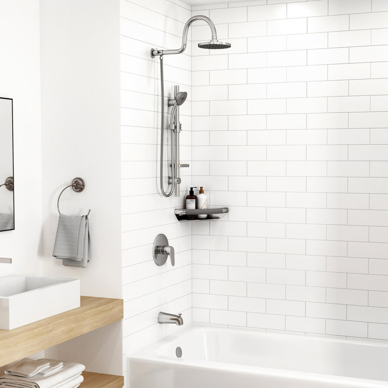 Tub Spout with Diverter Universal Connection, Chrome