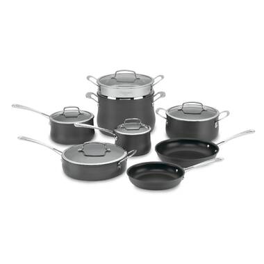 Cuisinart MCP-12N Multiclad Pro Stainless Steel 12-Piece Cookware Set + Cuisinart  Stainless Steel Mixing Bowls with Lids – Sage Camera