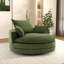 Fauteuil demi-tonneau rotatif 57,3 po-335669960