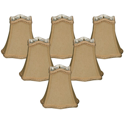4.5'' H Silk Bell Candelabra Shade