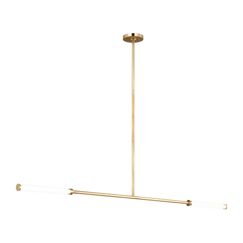 Poza 2 - Light LED Pendant, Hand-Rubbed Antique Brass