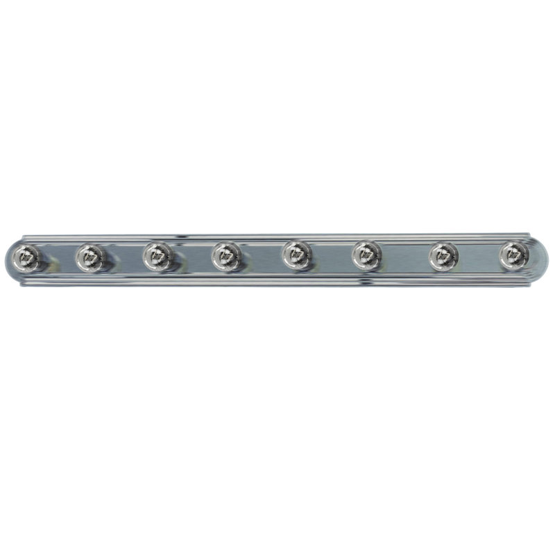 Carder 8 - Light Dimmable Vanity Light, Satin Nickel