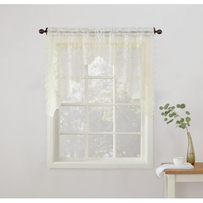 Alejo Floral Swag Window Valance