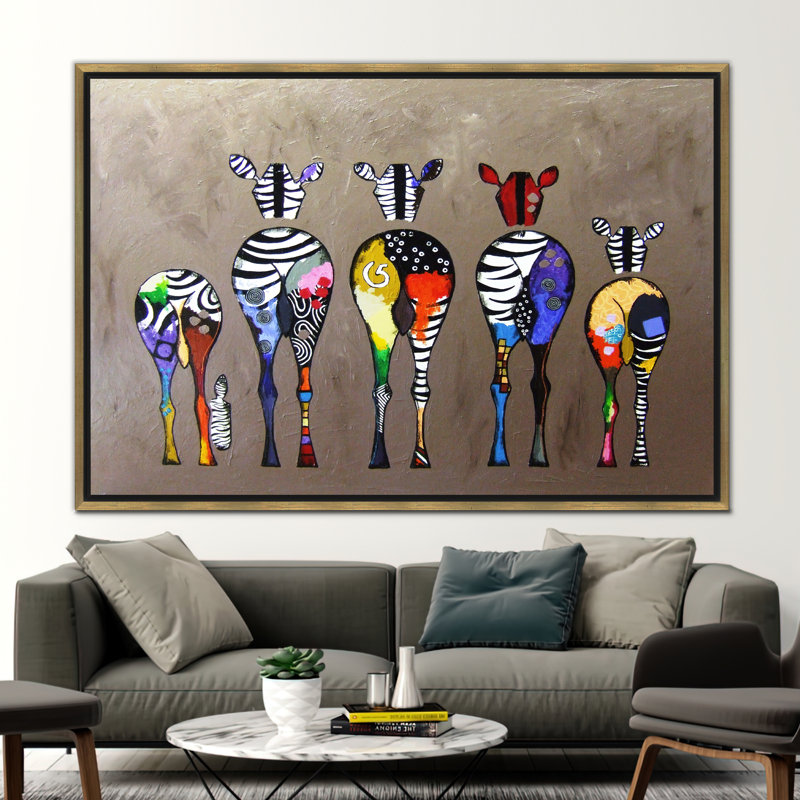 Print on Canvas, Gold Floater Framed, 20 cm H x 30 cm W