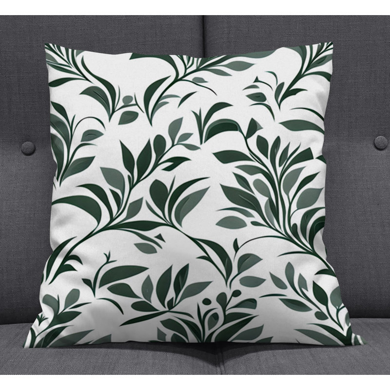 Throw Pillow, 16"H x 16"W, Pillow Cover Only - No Insert