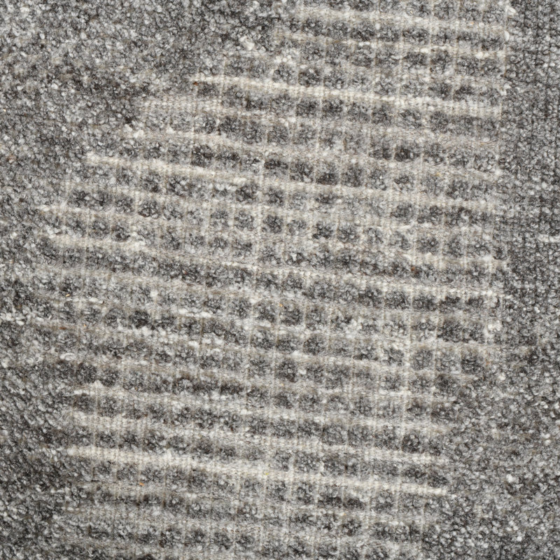 Arlington Moroccan Dark Gray Hand-Knotted Area Rug, Rectangle 10' x 14'