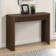 Irwin 39.4" W Mid Century Modern Retangular Console Table with Fluted Front
