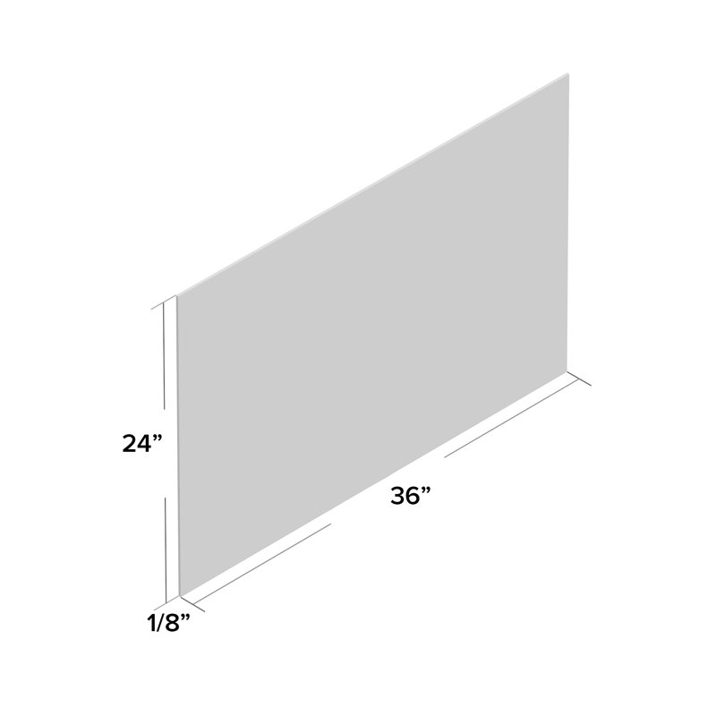 Abstract Non-Wall Damaging Chalkboard Decal