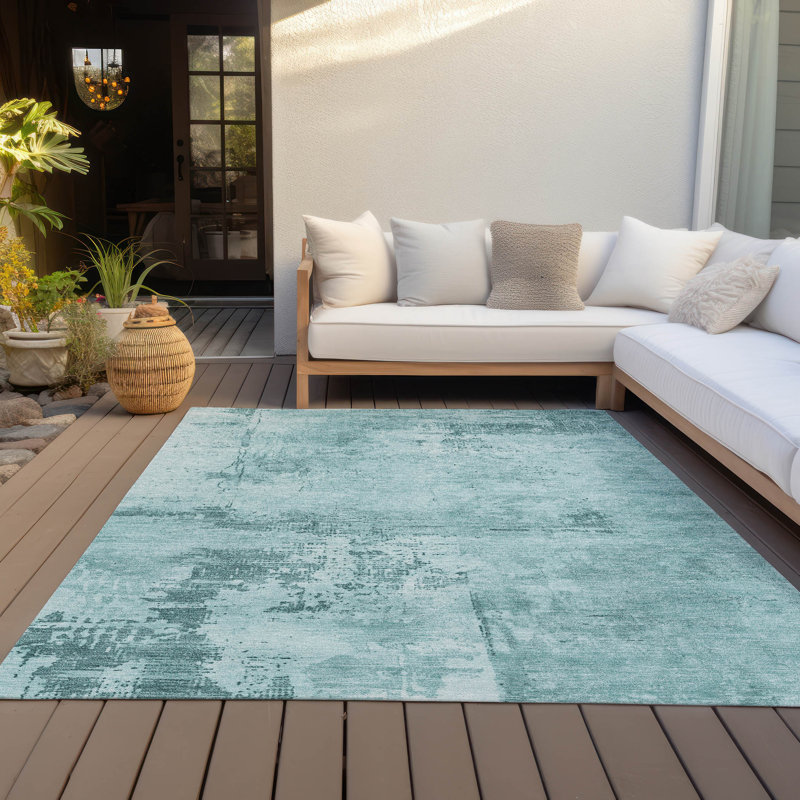  Machine Washable Indoor/Outdoor Chayden ACN1062 Rug, Rectangle 8' x 10'