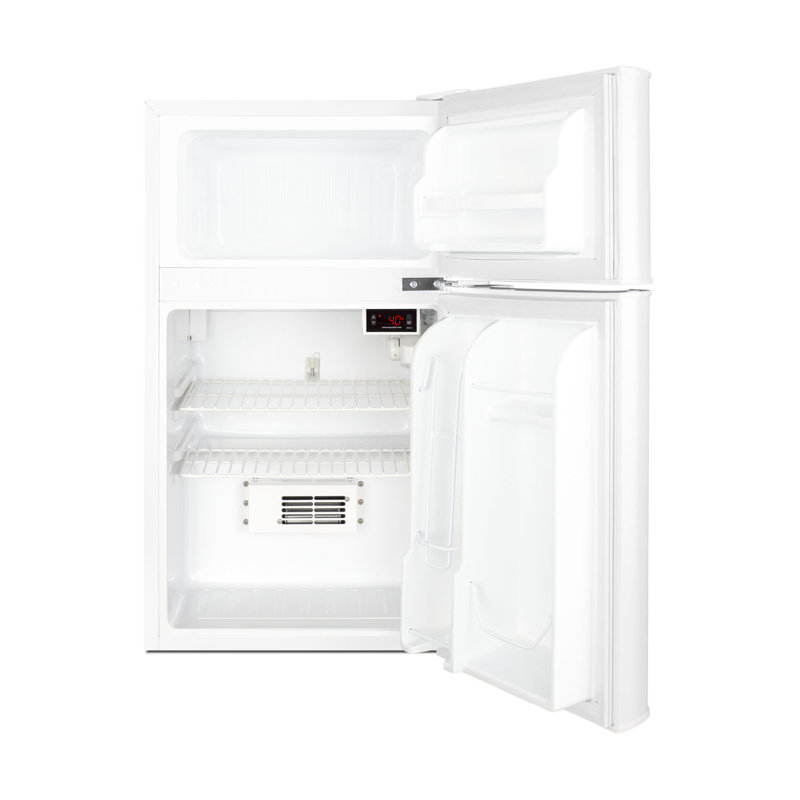 Summit Appliance Accucold By Summit 3.2 Cubic Feet Freestanding Mini Fridge with Freezer, No