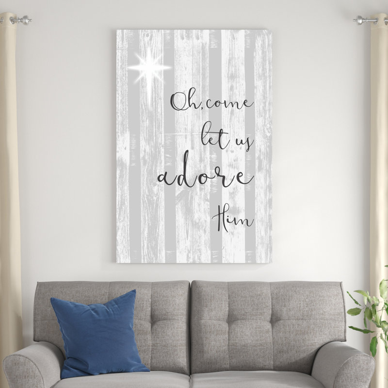 " Blessed Christmas I " by Jennifer Goldberger, 36" H x 24" W