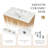 30" Natural Bathroom Vanity W/ Ceramic Sink, Solid Wood Frame & Storage